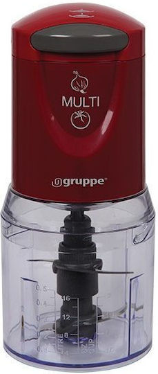 Gruppe PDH401-2PL Multi Chopper 300W with 500ml Bowl Red