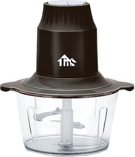TnS Mini Tocător Multi 300W Cu Recipient 1L Negru