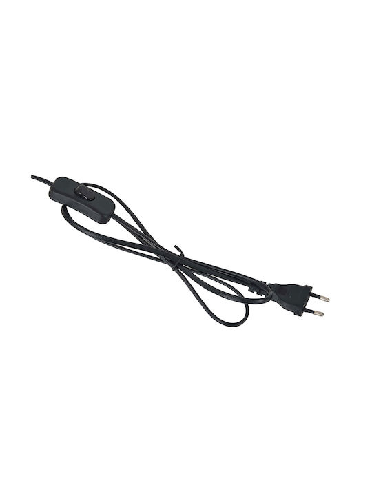 Eurolamp Oggi Decorative Lamp with Socket for Bulb E27 Black