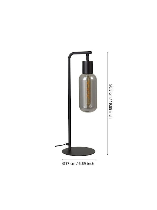 Eglo Decorative Lamp with Socket for Bulb E27 Black
