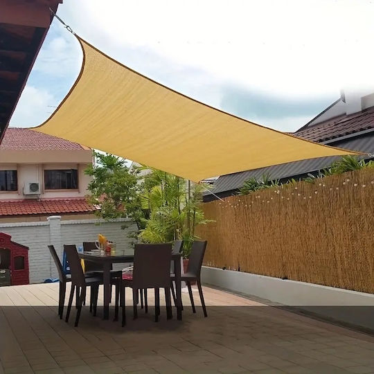 Sidirela Umbrela Sail Bej 3.5x3.5m