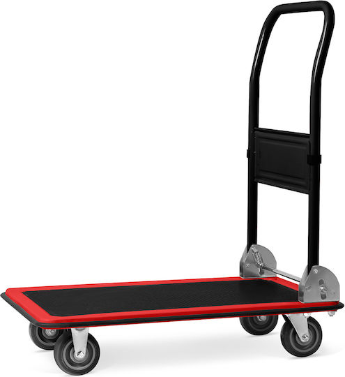 Humberg Transport Trolley Foldable for Weight Load up to 300kg Black