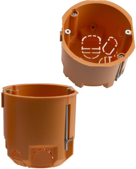 PAWBOL Surface Mounted Electrical Box Branching for Drywall IP30 in Orange Color