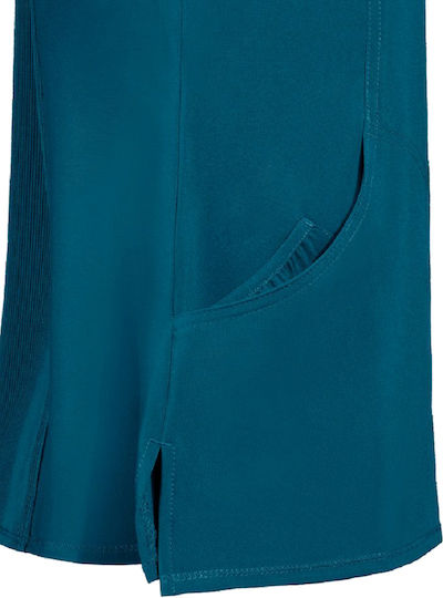 Cherokee CKE2625Α Women's Petrol Blue Medical Blouse