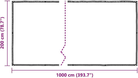 vidaXL 3308705 Greenhouse Cover