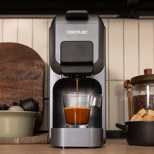 Cecotec Freestyle Compact Kapsel-Kaffeemaschine Druck 20bar Schwarz