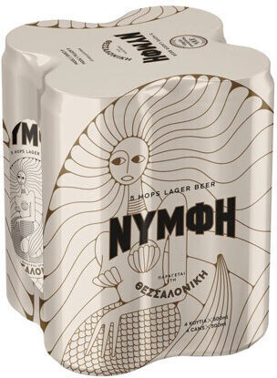 Νύμφη Lager Κουτί 4x500ml