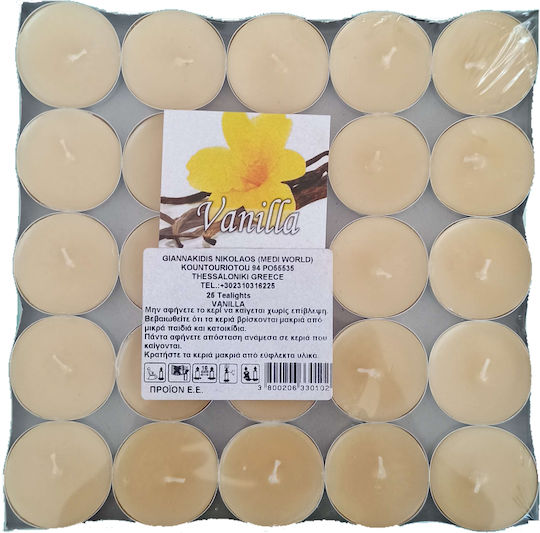 MamaMia Lumânări Mici Aromatice 25 Bucăți MamaMia Lumânări Mici Aromatice 25 Bucăți
