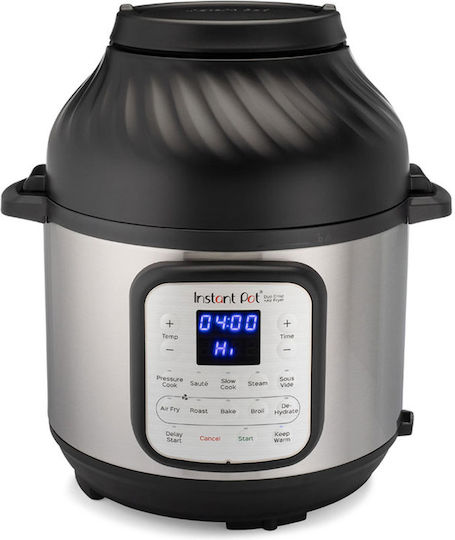 Instant Pot Duo Crisp Мултикукър 1500W с Капацитет 8лт Сребрист