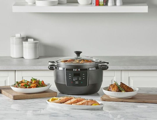 Instant Pot Slow Cooker 800W with Capacity 7L Black