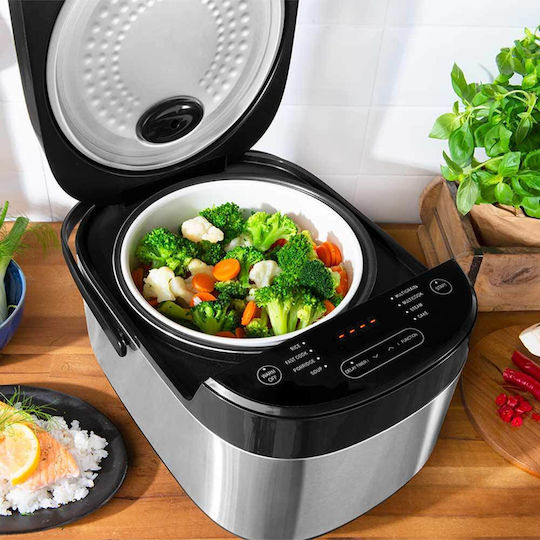 Gastroback Πολυμάγειρας 790W με Χωρητικότητα 5lt Ασημί