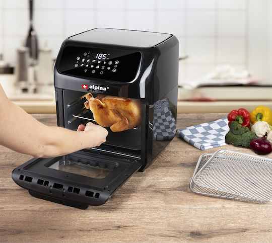 Alpina Appliances Multi-Function Cooker 12lt 1800W Black