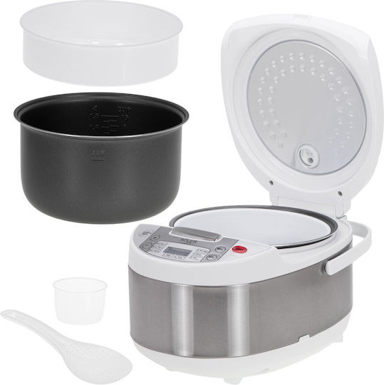 Adler Πολυμάγειρας 700W με Χωρητικότητα 3.25lt Λευκός