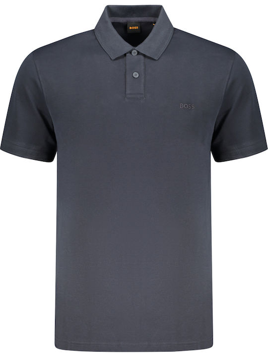 Polo Short Sleeve Blouse Navy Blue