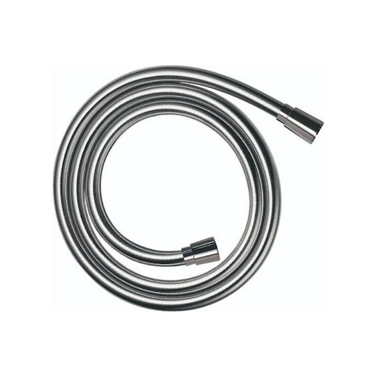 Hansgrohe Σπιράλ Ντουζ Μεταλλικό 200cm Ασημί