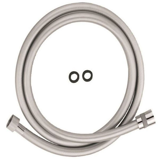 Interflex Plastic Shower Hose Silver 150cm