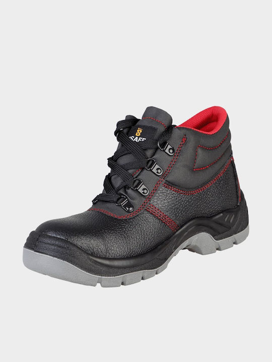 Toledo Bs Pantofi de Lucru Siguranță Negri S1