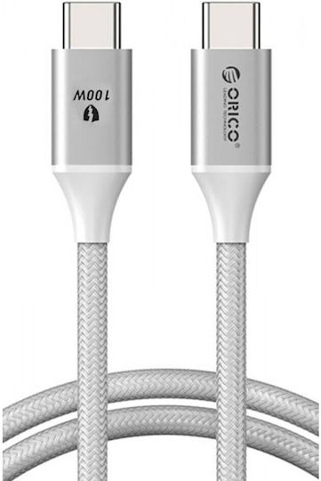 Orico Cdx-100cc-wh Cable Usb C M To Usb C M 1m White