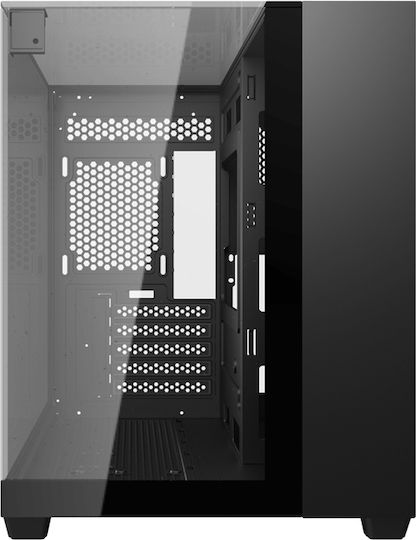 Darkflash TH285M Gaming Midi Tower Κουτί Υπολογιστή με Πλαϊνό Παράθυρο Μαύρο
