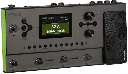 Mooer GE200 PRO Πολυεφέ Effect Ηλεκτρικής Κιθάρας