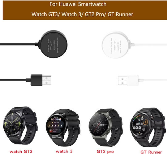 Huawei Φορτιστής για Huawei Watch GT 2 Pro Λευκός