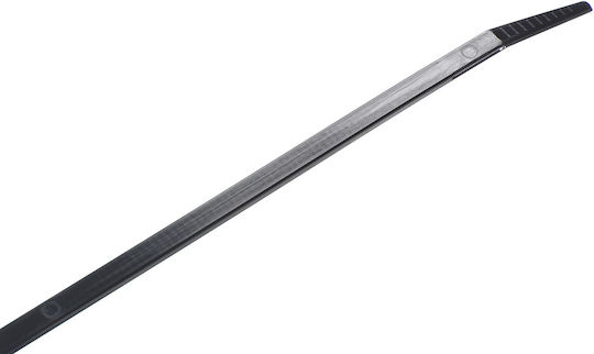 Elematic Simple Head Plastic Cable Ties 290mmx4.8mm In Black Colour 100 Pieces 1021.103