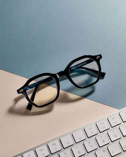 Blue Light Γυαλιά Υπολογιστή Capri Jet Black