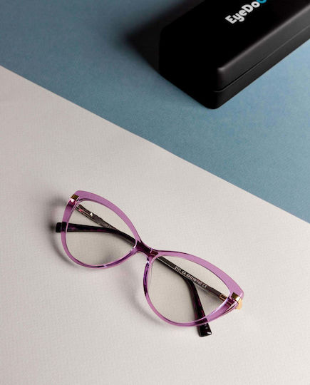 Blue Light Γυαλιά Υπολογιστή Olivia Electric Purple