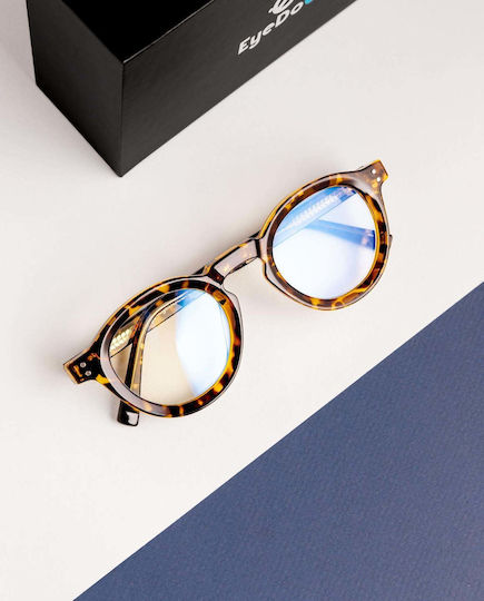 Blue Light Computer Glasses Dante Mocha Tortoise