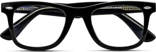 Blue Light Γυαλιά Υπολογιστή Oliver Midnight Black