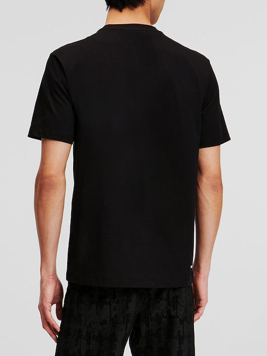 Karl Lagerfeld T-shirt Μαυρο