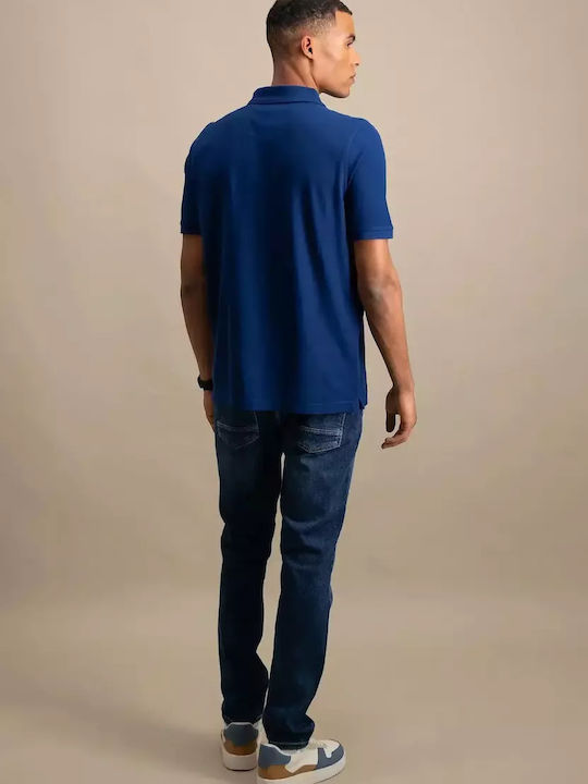 Polo T-shirt Navy Μπλε