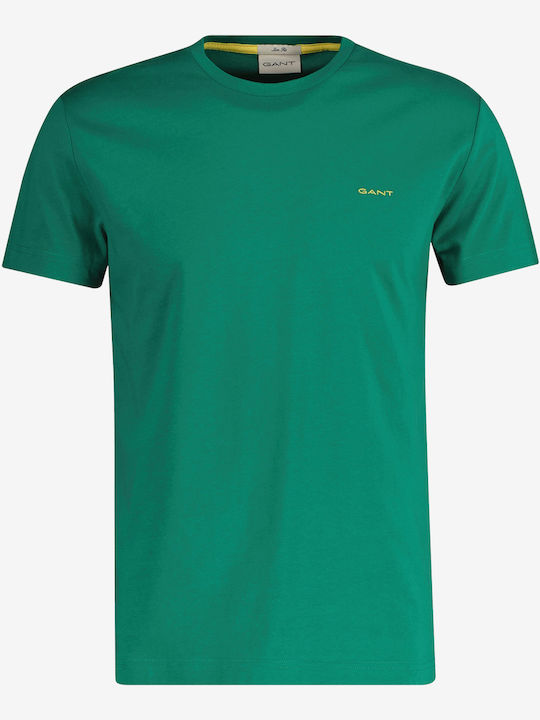 Contrast T-shirt Green