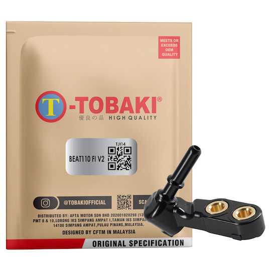 Quick Connector Fuel Injector Honda Beat 110 V2 Vision V3 '21-'24 17560-k0j-n00 Tobaki