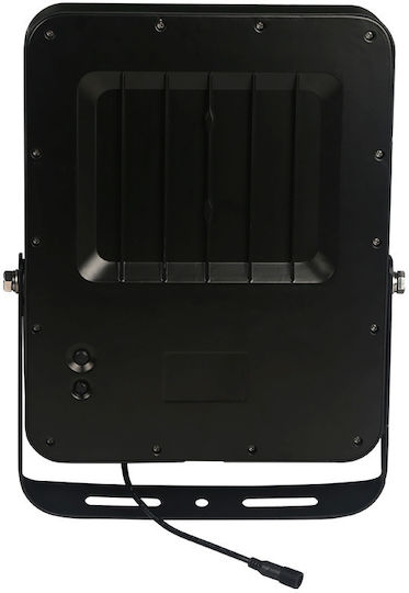 Aca Waterproof Solar LED Flood Light 60W Natural White 4000K IP65