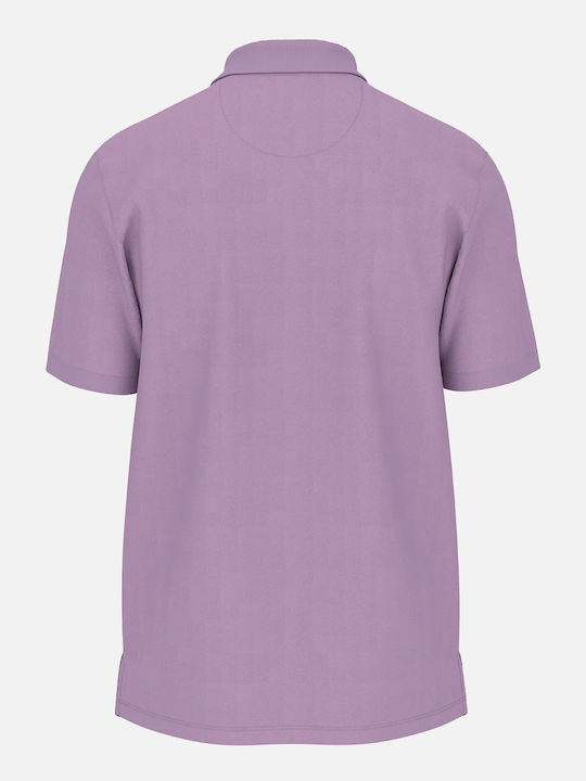 Polo Short Sleeve Blouse Lilac