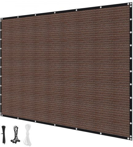 Vevor Ορθογώνιο Δίχτυ / Πανί Σκίασης Καφέ 3.048m 140gr/m²