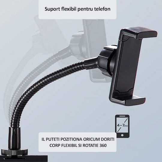 Professional Ring Light Led Circular Lamp Nextly Touch Control 56cm Diameter 22 Inch Warm Cool Neutral Light 10 Light Levels 3 Phone Holders Remote Control