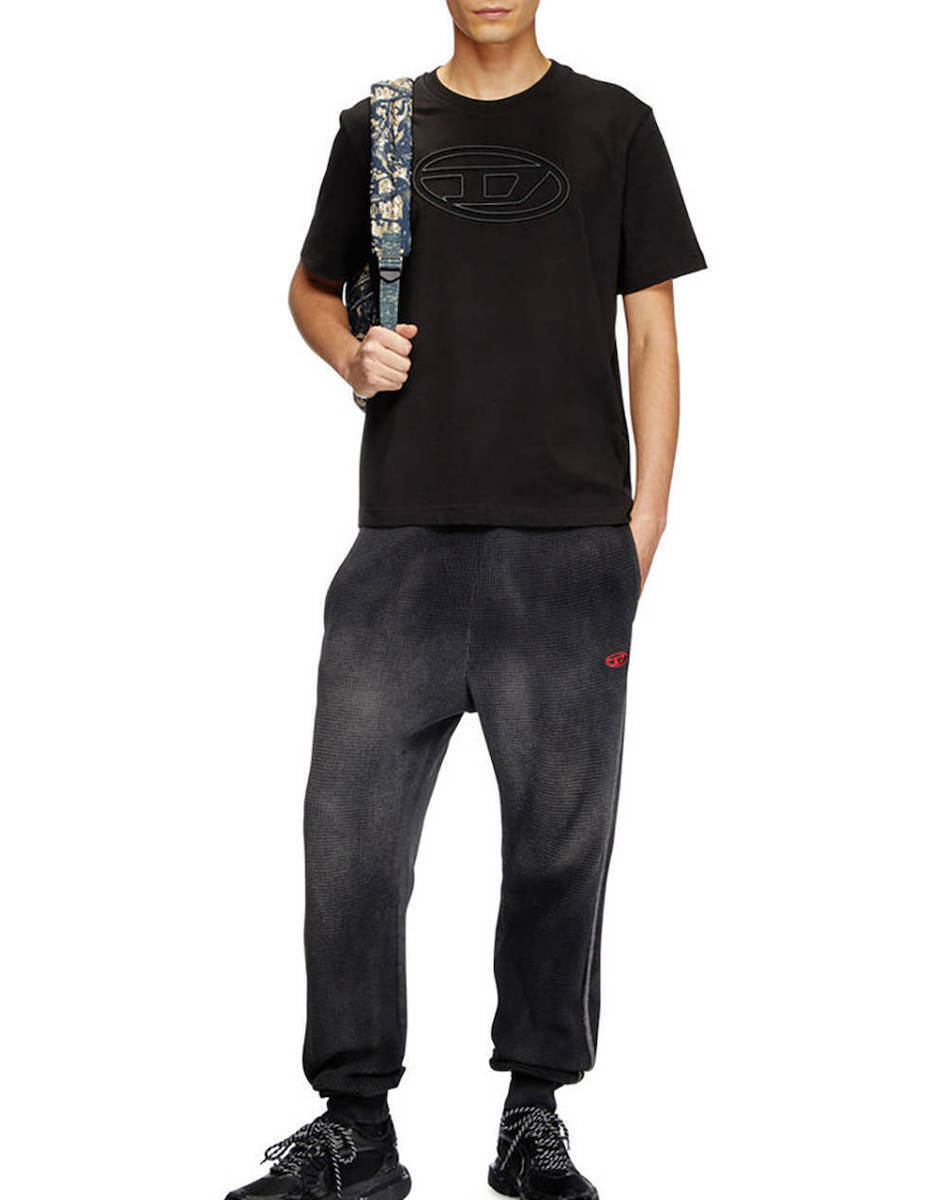 DIESEL｜ (A17402 0NJBM 9XX) Diesel T-shirt Black A17402-0NJBM-9XX | Skroutz.mt