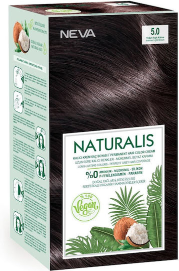 Neva Henna Χωρίς Αμμωνία 5.0 Intense Light Brown 150ml