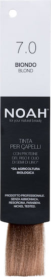 Noah for Beauty Permanent Hair Colour Vopsea de Păr fără amoniac 7.0 Blondă 140ml
