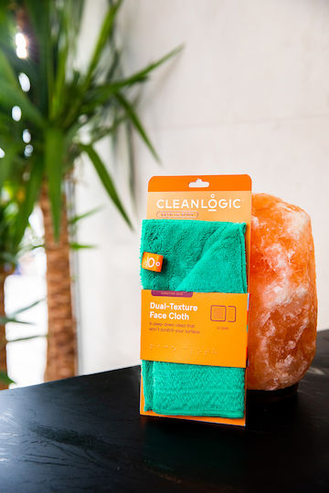 Peeling-Handtuch Für Empfindliche Haut Zwei Texturen Bad Körper Cleanlogic