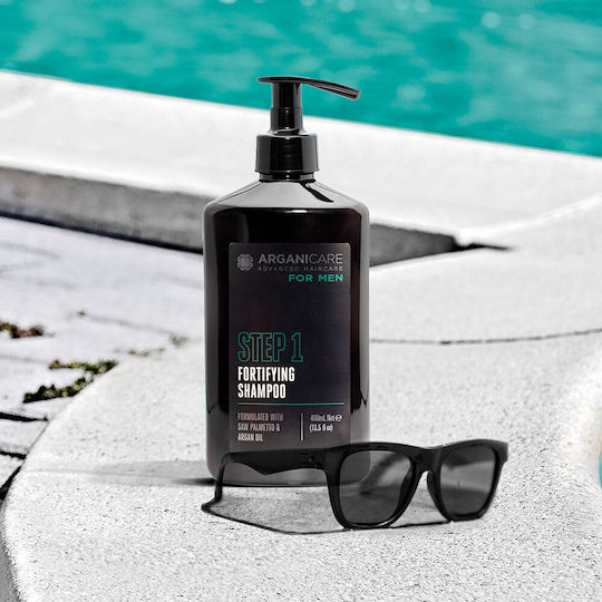 Arganicare Sampon de par against Hair Loss for Fin Hair 1x400ml