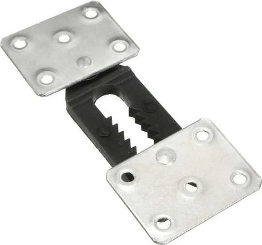 JGS S.A. Μηχανισμός Καναπέ Μαύρος 12x5.5cm 6801-500