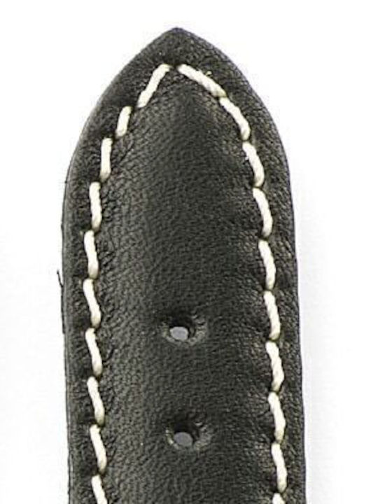 Campagnolo Cinturini Δερμάτινο Λουράκι Μαύρο