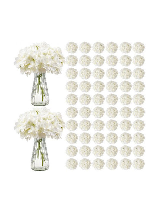 Vevor Decorative Artificial Hydrangea Flowers 205 Pieces 25 Cm White Rzxqbs205pcs6hw4t001v0