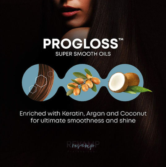 Revamp Progloss Κεραμική Ηλεκτρική Βούρτσα για Ίσιωμα και Μπούκλες