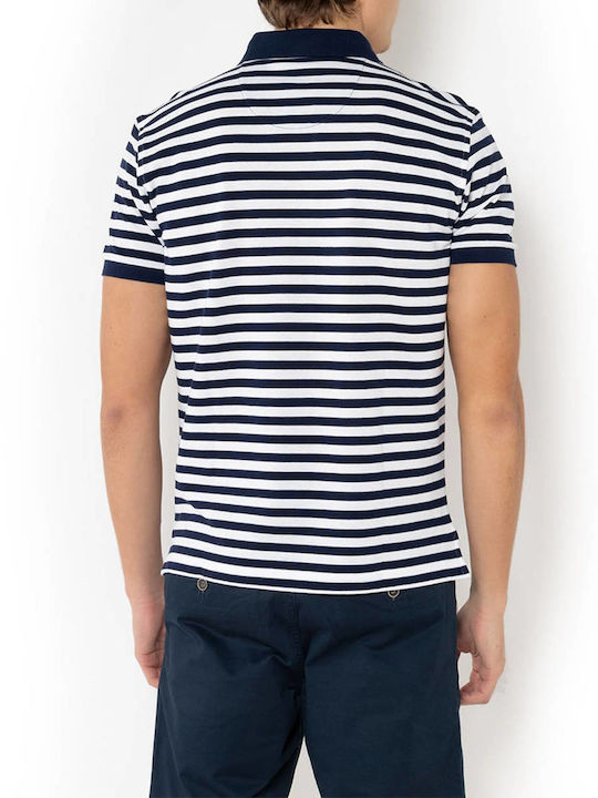 Acorn Polo Short Sleeve T-shirt Blue 3PS4462 B166NV
