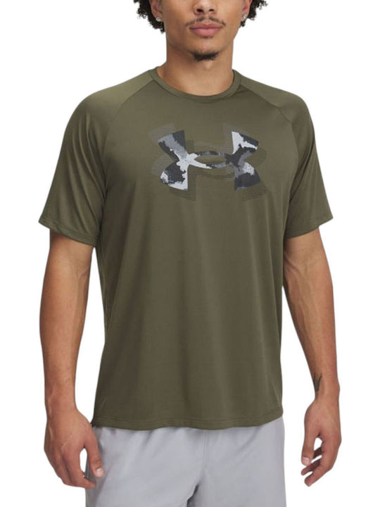 Athletic T-shirt Marine Od Green/black