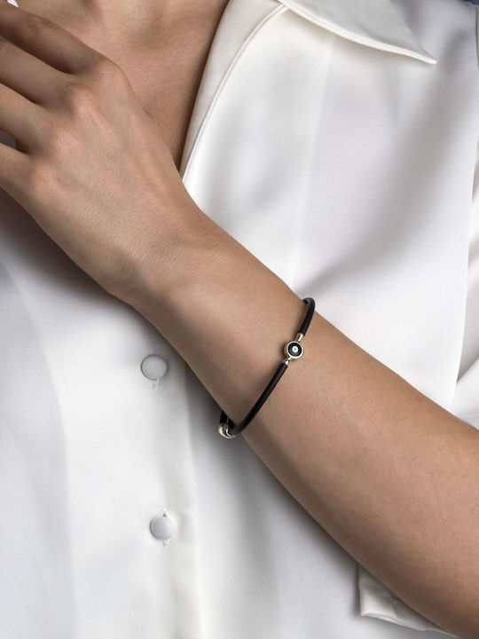 Moero Women's Bracelet with design Eye made of Silver